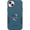 imageBundle OtterBox Commuter Series Case for iPhone 14 PLUS  DONT BE BLUE  PopSockets PopGrip  OIL AGATE