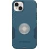 imageOtterBox Bundle Commuter Series Case for iPhone 14 Plus  Dont BE Blue  PopSockets PopGrip  Clear