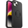imageOtterBox iPhone 14 Plus Only OtterGrip Symmetry Series Case  BLACK builtin grip sleek case snaps to MagSafe raised edges protect camera amp screen