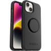 imageOtterBox iPhone 14 Plus Otter  Pop Symmetry Series Case  Black Integrated PopSockets PopGrip Slim PocketFriendly Raised Edges Protect Camera amp ScreenBlack