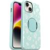 imageOtterBox iPhone 14 and iPhone 13 OtterGrip Symmetry Series Case  Poppies by The SEA Blue Builtin Grip Sleek Case Snaps to MagSafe Raised Edges Protect Camera amp Screen