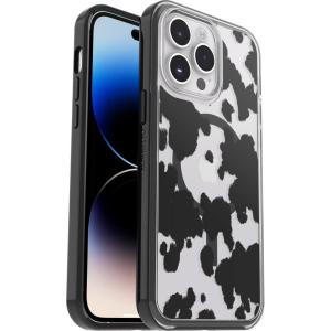 imageOtterBox Symmetry Series Series Clear Case with MagSafe for iPhone 14 Pro Max ONLY  Cow Print