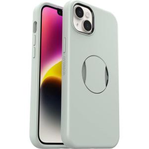 imageOtterBox iPhone 14 Plus Only OtterGrip Symmetry Series Case  CHILL Out Green Builtin Grip Sleek case Snaps to MagSafe Raised Edges Protect Camera amp Screen