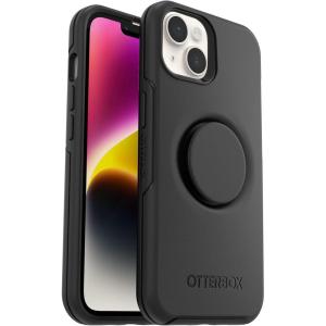 imageOtterBox iPhone 14 Plus Otter  Pop Symmetry Series Clear Case  Flower of Month Clear Integrated PopSockets PopGrip Slim PocketFriendly Raised Edges Protect Camera amp ScreenBlack