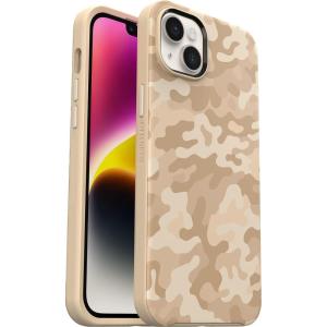 imageOtterBox iPhone 14 Plus Symmetry Series Case  AMERICAN FLAG UltraSleek Snaps to MagSafe Raised Edges Protect Camera amp ScreenSand Storm Camo
