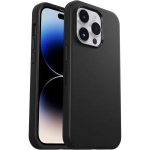 imageOtterBox iPhone 14 Pro ONLY Symmetry Series Case  Black UltraSleek Wireless Charging Compatible Raised Edges Protect Camera amp ScreenBlack