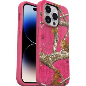 imageOtterBox iPhone 14 Pro Only Symmetry Series Case  Arizona Sunrise Blue Snaps to MagSafe UltraSleek Raised Edges Protect Camera amp ScreenRealtree Flamingo Pink