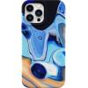 imageOtterBox  UltraSlim iPhone 13 Pro Figura Series Case Made for Apple MagSafe Artistic Protective Phone Case with SoftTouch Material for Comfort Mars GraphicBlue