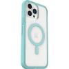 imageOtterBox Clear case with colorful grip edge for iPhone 13 Pro Max Only  CHALLENGER ClearBlueDiscovery