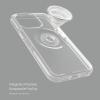 imageOtterBox iPhone 13 Otter  Pop Symmetry Series Clear Case  Clear POP Clear Integrated PopSockets PopGrip Slim PocketFriendly Raised Edges Protect Camera amp Screen