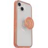 imageOtterBox iPhone 13 Otter  Pop Symmetry Series Clear Case  MELONDRAMTIC ClearOrange Integrated PopSockets PopGrip Slim PocketFriendly Raised Edges Protect Camera amp Screen