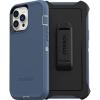 imageOtterBox iPhone 13 Pro Max amp iPhone 12 Pro Max Defender Series Case  Black Rugged amp Durable with Port Protection Includes Holster Clip KickstandBlue