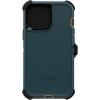 imageOtterBox iPhone 13 Pro Max amp iPhone 12 Pro Max Defender Series Case  Hunter Green Rugged amp Durable with Port Protection Includes Holster Clip Kickstand
