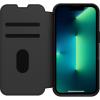 imageOtterBox iPhone 13 Pro ONLY Strada Series Case  Shadow Card Holder Genuine Leather PocketFriendly Folio caseSHADOW