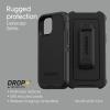imageOtterBox iPhone 13 mini amp iPhone 12 mini Defender Series Case  Black Rugged amp Durable with Port Protection Includes Holster Clip KickstandBlack