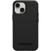 imageOtterBox iPhone 13 mini and iPhone 12 mini Symmetry Series Case  Black UltraSleek Snaps to MagSafe Raised Edges Protect Camera amp Screen