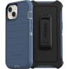 imageOtterBox Defender Series Screenless Edition Case for iPhone 13 Only  Holster Clip Included  Microbial Defense Protection  NonRetail Packaging  BlackFort Blue