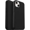 imageOtterBox iPhone 13 ONLY Strada Series Case  Espresso Card Holder Genuine Leather PocketFriendly Folio caseSHADOW