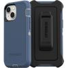 imageOtterBox iPhone 13 mini amp iPhone 12 mini Defender Series Case  Black Rugged amp Durable with Port Protection Includes Holster Clip KickstandBlue