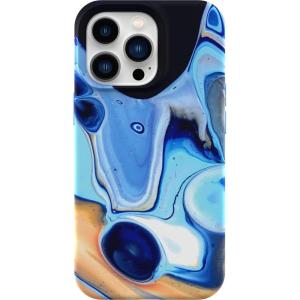imageOtterBox  UltraSlim iPhone 13 Pro Figura Series Case Made for Apple MagSafe Artistic Protective Phone Case with SoftTouch Material for Comfort Mercury GraphicSaturn Graphic