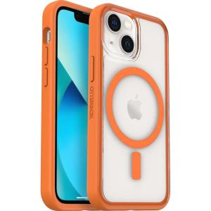 imageOtterBox Clear case with colorful grip edge for iPhone 13 Mini  ENDEAVOR ClearOrange