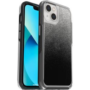 imageOtterBox iPhone 13 ONLY Symmetry Series Case  Black UltraSleek Wireless Charging Compatible Raised Edges Protect Camera amp ScreenOmbre Spray