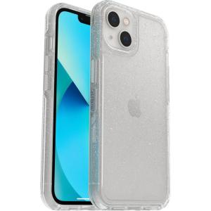 imageOtterBox iPhone 13 ONLY Symmetry Series Case  Black UltraSleek Wireless Charging Compatible Raised Edges Protect Camera amp ScreenStardust