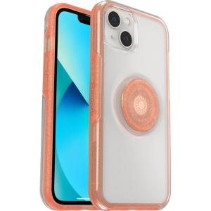 imageOtterBox iPhone 13 Otter  Pop Symmetry Series Clear Case  MELONDRAMTIC ClearOrange Integrated PopSockets PopGrip Slim PocketFriendly Raised Edges Protect Camera amp Screen