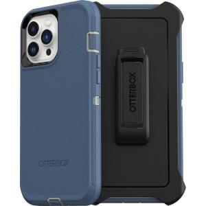 imageOtterBox iPhone 13 Pro Max amp iPhone 12 Pro Max Defender Series Case  Black Rugged amp Durable with Port Protection Includes Holster Clip KickstandBlue