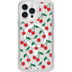 imageOtterBox iPhone 13 Pro Max and iPhone 12 Pro Max Symmetry Series Case  Cherry ON TOP UltraSleek Snaps to MagSafe Raised Edges Protect Camera amp Screen