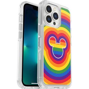 imageOtterBox iPhone 13 Pro ONLY Symmetry Series Case  Cow Print UltraSleek Wireless Charging Compatible Raised Edges Protect Camera amp ScreenDisney Pride