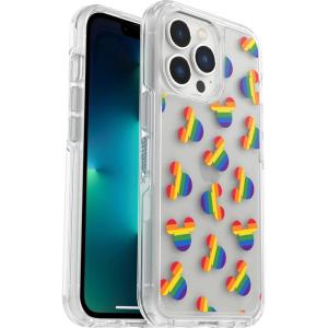 imageOtterBox iPhone 13 Pro ONLY Symmetry Series Case  Cow Print UltraSleek Wireless Charging Compatible Raised Edges Protect Camera amp ScreenMickey Pride