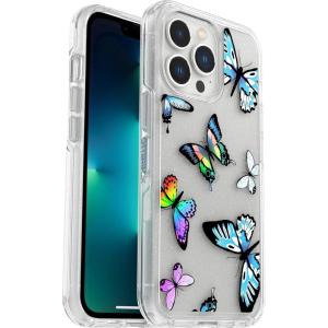 imageOtterBox iPhone 13 Pro ONLY Symmetry Series Case  Y2K Butterfly UltraSleek Wireless Charging Compatible Raised Edges Protect Camera amp Screen