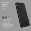 imageOtterBox Galaxy S21 FE 5G Only Symmetry Series Case  Black UltraSleek Wireless Charging Compatible Raised Edges Protect Camera amp ScreenBlack