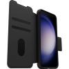 imageOtterBox Galaxy S23 Strada Series Case  Shadow Black Card Holder Genuine Leather PocketFriendly Folio case