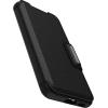 imageOtterBox Galaxy S23 Strada Series Case  Shadow Black Card Holder Genuine Leather PocketFriendly Folio case