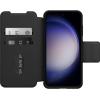 imageOtterBox Galaxy S23 Strada Series Case  Shadow Black Card Holder Genuine Leather PocketFriendly Folio case