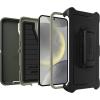 imageOtterBox Samsung Galaxy S25 Only  Defender Series Case  Black  Screenless  Rugged amp Durable  with Port Protection  Holster Clip Included  Microbial Defense ProtectionLichen The Trek Green