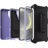 imageOtterBox Samsung Galaxy S25 Only  Defender Series Case  Black  Screenless  Rugged amp Durable  with Port Protection  Holster Clip Included  Microbial Defense ProtectionMountain Majesty Purple