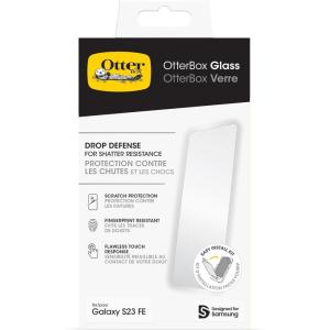 imageOtterBox Galaxy S23 FE Glass Screen Protector scratch protection flawless clarity fingerprint resistantOtterBox Glass