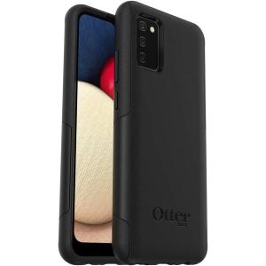 imageOtterBox Samsung Galaxy A02S Commuter Series Lite Case  Black Slim amp Tough PocketFriendly with Open Access to Ports and Speakers no Port CoversBlack