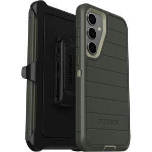 imageOtterBox Samsung Galaxy S25 Only  Defender Series Case  Black  Screenless  Rugged amp Durable  with Port Protection  Holster Clip Included  Microbial Defense ProtectionLichen The Trek Green
