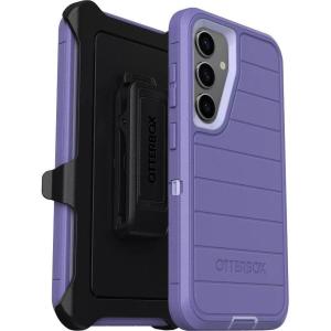 imageOtterBox Samsung Galaxy S25 Only  Defender Series Case  Black  Screenless  Rugged amp Durable  with Port Protection  Holster Clip Included  Microbial Defense ProtectionMountain Majesty Purple