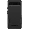 imageOtterBox Commuter Case for Google Pixel 6a Shockproof Drop Proof Rugged Protective Case 3X Tested to Military Standard Antimicrobial Protection Black