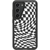 image:imageOtterBox Galaxy S23 Symmetry Clear Series Case  Zephyr Check Black UltraSleek Wireless Charging Compatible Raised Edges Protect Camera amp ScreenZephyr Check