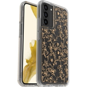 image:imageOtterBox Galaxy S22 Symmetry Series Case  Stardust GlitterClear UltraSleek Wireless Charging Compatible Raised Edges Protect Camera amp ScreenWallflower