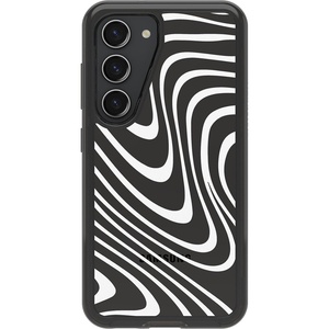 image:imageOtterBox Galaxy S23 Symmetry Clear Series Case  Zephyr Check Black UltraSleek Wireless Charging Compatible Raised Edges Protect Camera amp ScreenMidnight Swirl