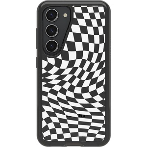 image:imageOtterBox Galaxy S23 Symmetry Clear Series Case  Zephyr Check Black UltraSleek Wireless Charging Compatible Raised Edges Protect Camera amp ScreenZephyr Check