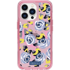 image:imageOtterBox iPhone 13 Pro Symmetry Series Case  Cruller Print Pink UltraSleek Snaps to MagSafe Raised Edges Protect Camera amp Screen