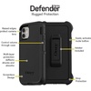 image:imageOtterBox iPhone 11 Defender Series Case  Purple Nebula Winsome OrchidNight Purple Rugged amp Durable with Port Protection Includes Holster Clip KickstandPurple